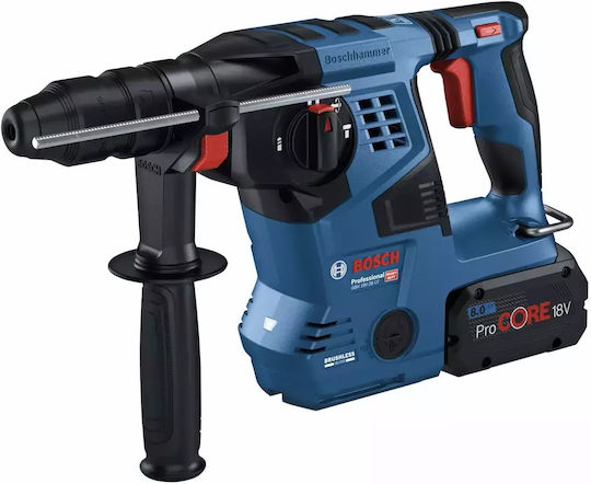 Bosch Gbh 18v-28 Cf Σκαπτικό Πιστολέτο Μπαταρίας 18V 2x8Ah με Υποδοχή SDS Plus 0611921002 - Image 3