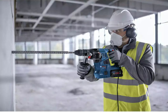 Bosch Gbh 18v-28 Cf Σκαπτικό Πιστολέτο Μπαταρίας 18V 2x8Ah με Υποδοχή SDS Plus 0611921002 - Image 6