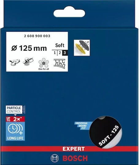 Bosch EXPERT Multihole Backing Pad Πέλμα Έκκεντρου Τριβείου 125 - Image 4
