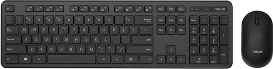 Asus CW100 Ασύρματο Σετ Πληκτρολόγιο & Ποντίκι Αγγλικό US
