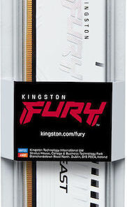 Alternative view of Kingston Fury Beast DDR5 με Module 1x16GB και Ταχύτητα 6000 για Desktop KF560C30BWE-16