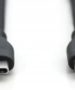 Alternative view of Digitus USB 2.0 Cable USB-C male - USB-C 60W Μαύρο 2m AK-300341-020-S