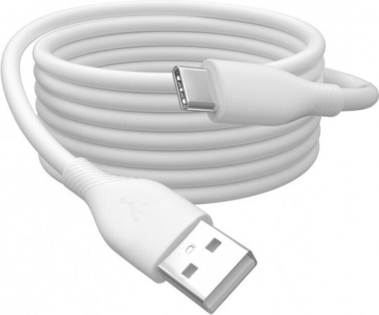 Digitus USB 2.0 Cable USB-C male - USB-A / USB-C 60W Λευκό 1m AK-300340-010-W - Image 6