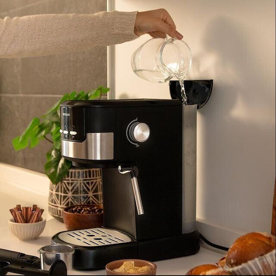Cecotec Power Espresso 20 Pecan Μηχανή Espresso 1100W Πίεσης 20bar Μαύρη - Image 4