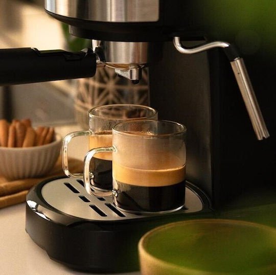 Cecotec Power Espresso 20 Pecan Μηχανή Espresso 1100W Πίεσης 20bar Μαύρη - Image 8