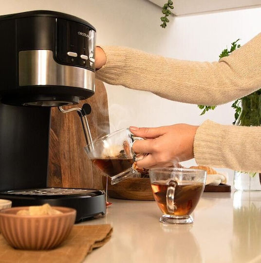 Cecotec Power Espresso 20 Pecan Μηχανή Espresso 1100W Πίεσης 20bar Μαύρη - Image 9