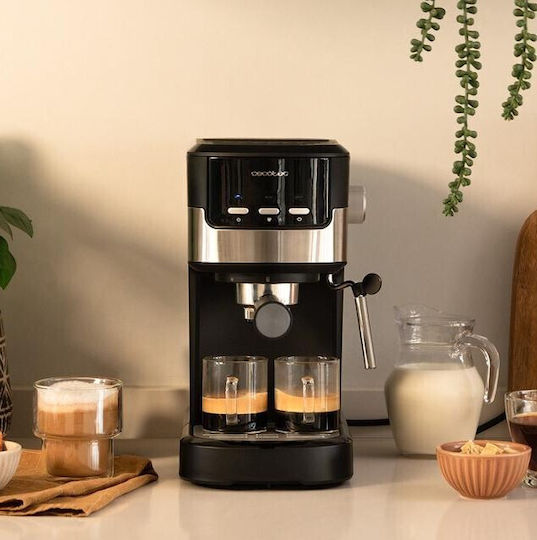 Cecotec Power Espresso 20 Pecan Μηχανή Espresso 1100W Πίεσης 20bar Μαύρη - Image 10