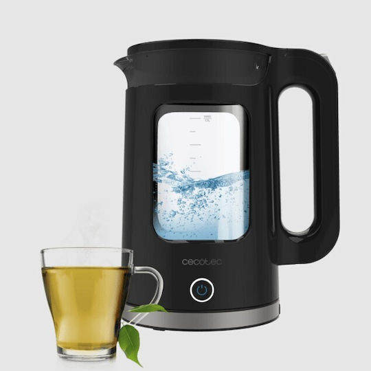Cecotec Thermosense 330 Glassy Βραστήρας 1.7lt 2200W Μαύρος - Image 2