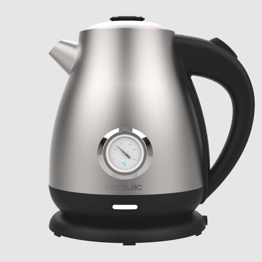 Cecotec Thermosense 620 Retro Steel Βραστήρας 1.7lt 2200W Ασημί - Image 8