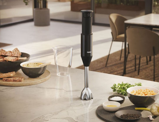 Haier HHB5B5 011 38800001 Ραβδομπλέντερ με Ανοξείδωτη Ράβδο 1000W Μαύρο - Image 9