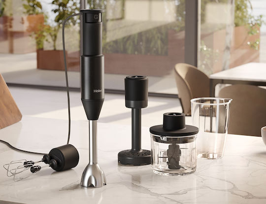 Haier HHB5B5 011 38800001 Ραβδομπλέντερ με Ανοξείδωτη Ράβδο 1000W Μαύρο - Image 10