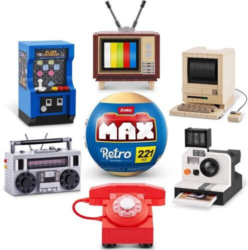 Zuru Τουβλάκια Max Build Retro για 3+ Ετών 1τμχ (Διάφορα Σχέδια) 1τμχ 31109 - Image 2