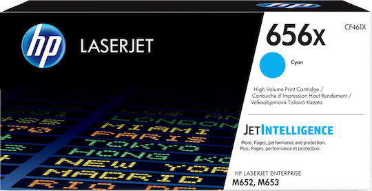 HP 656X Γνήσιο Toner Laser Εκτυπωτή Κυανό High Yield 22000 Σελίδων (CF461X) - Image 3