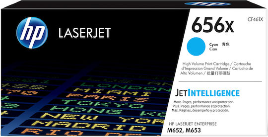 HP 656X Γνήσιο Toner Laser Εκτυπωτή Κυανό High Yield 22000 Σελίδων (CF461X) - Image 4
