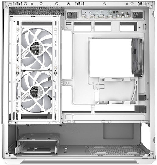 Sharkoon MK6 RGB Micro Tower Κουτί Υπολογιστή με Πλαϊνό Παράθυρο Λευκό - Image 7