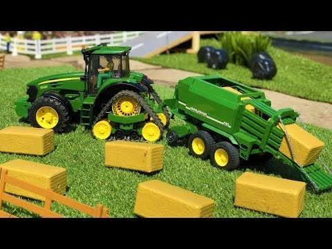 Bruder Αυτοκινητάκι 1:16 Αγροτικό Πρέσα John Deere για 3+ Ετών - Image 11