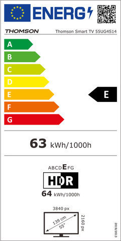 Thomson Smart Τηλεόραση 55" 4K UHD LED 55UG4S14 HDR (2024) - Image 8