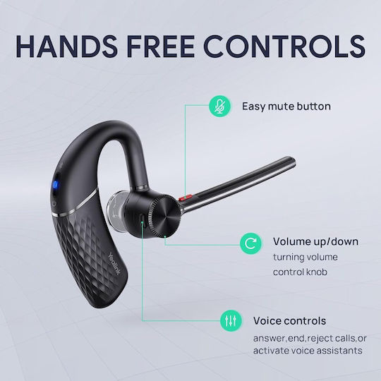 Yealink BH71 Pro In-ear Bluetooth Handsfree Ακουστικό με Θήκη Φόρτισης - Image 7
