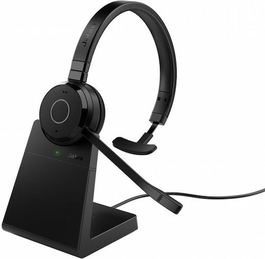 Jabra Evolve 65 Te Link Ms Mono Stand Wireless Headphones - Image 2