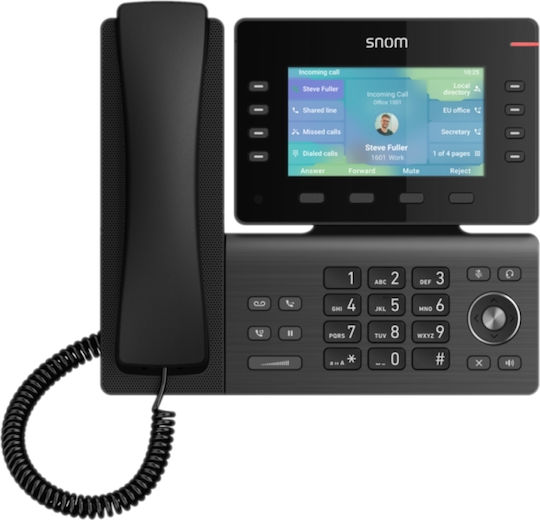 Snom D862 Ενσύρματο Τηλέφωνο IP Μαύρο - Image 3