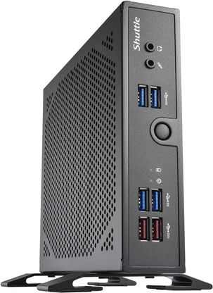 Shuttle Barebone (Celeron- / 64GB DDR5 / 64GB M.2)
