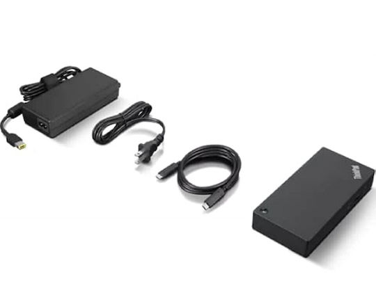 Lenovo ThinkPad Universal 90W USB-C Docking Station με HDMI/DisplayPort 4K PD Ethernet και συνδεση 3 Οθονών Μαύρο - Image 10