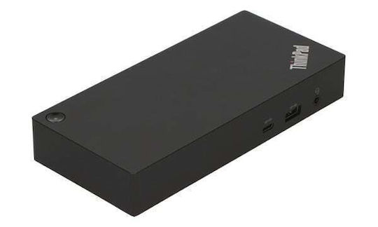 Lenovo ThinkPad Universal 90W USB-C Docking Station με HDMI/DisplayPort 4K PD Ethernet και συνδεση 3 Οθονών Μαύρο - Image 8