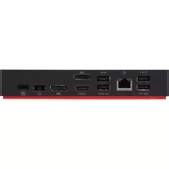 Lenovo ThinkPad Universal 90W USB-C Docking Station με HDMI/DisplayPort 4K PD Ethernet και συνδεση 3 Οθονών Μαύρο - Image 12