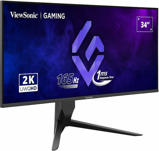 Viewsonic VX3480-2K-PRO Ultrawide VA HDR Gaming Monitor 34" QHD 3440x1440 165Hz με Χρόνο Απόκρισης 1ms GTG - Image 2