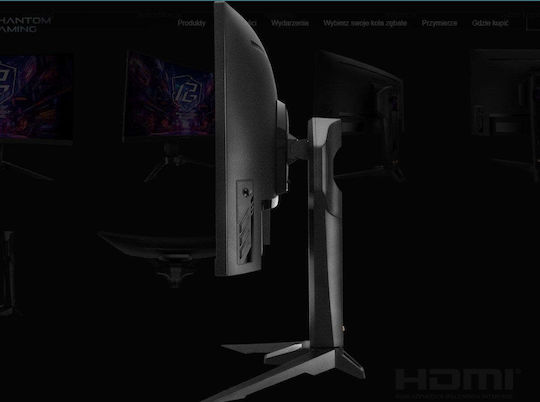 ASRock Phantom Gaming PG27QRT2A VA HDR Curved Gaming Monitor 27" QHD 2560x1440 180Hz με Χρόνο Απόκρισης 5ms GTG - Image 4