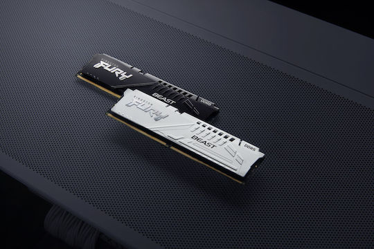 Kingston Fury Beast DDR5 με Module 1x32GB και Ταχύτητα 6000 για Desktop KF560C30BWEK2-32 - Image 4