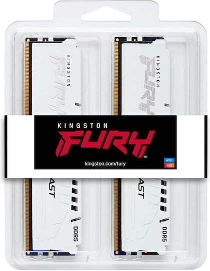 Kingston Fury Beast DDR5 με Module 1x32GB και Ταχύτητα 6000 για Desktop KF560C30BWEK2-32 - Image 10