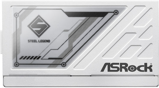 ASRock Steel Legend SL-850GW 850W Λευκό Τροφοδοτικό Υπολογιστή Full Modular 80 Plus Gold - Image 6