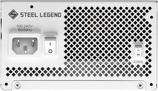 ASRock Steel Legend SL-850GW 850W Λευκό Τροφοδοτικό Υπολογιστή Full Modular 80 Plus Gold - Image 5
