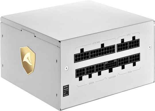 Sharkoon Rebel P20 1200W Λευκό Τροφοδοτικό Υπολογιστή Full Modular - Image 5