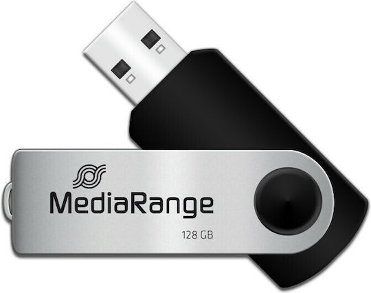 MediaRange 128GB USB 2.0 Stick Μαύρο - Image 5