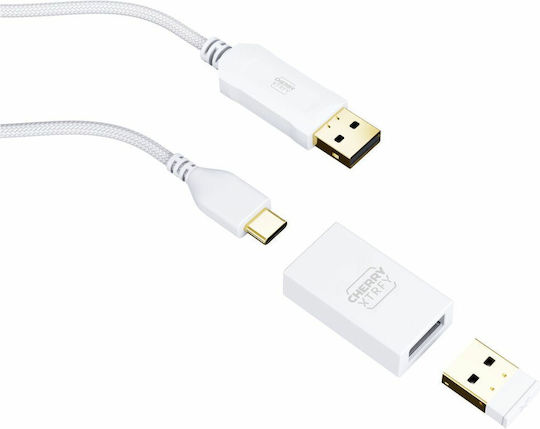 Cherry XTRFY M64 Ασύρματο Gaming Ποντίκι Λευκό - Image 8