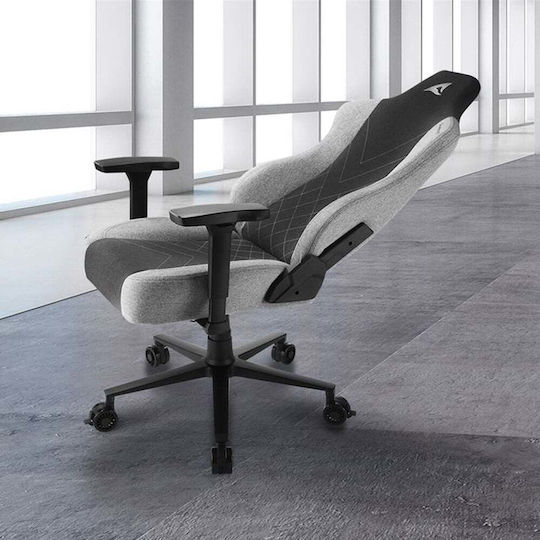 Sharkoon SKILLER SGS30 Fabric Καρέκλα Gaming Δερματίνης με Ρυθμιζόμενα Μπράτσα Black/Grey - Image 5