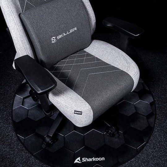 Sharkoon SKILLER SGS30 Fabric Καρέκλα Gaming Δερματίνης με Ρυθμιζόμενα Μπράτσα Black/Grey - Image 6