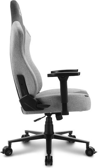 Sharkoon SKILLER SGS30 Fabric Καρέκλα Gaming Δερματίνης με Ρυθμιζόμενα Μπράτσα Black/Grey - Image 10