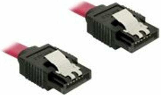 DeLock 7-Pin SATA III - 7-Pin SATA III Cable 30cm Κόκκινο (82676) - Image 4