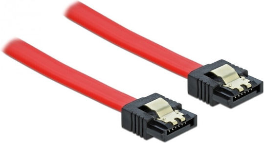 DeLock 7-Pin SATA III - 7-Pin SATA III Cable 30cm Κόκκινο (82676) - Image 3