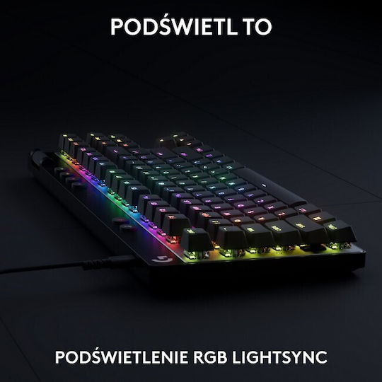 Logitech Pro X TKL Rapid Gaming Πληκτρολόγιο Tenkeyless με Magnetic διακόπτες και RGB φωτισμό (Αγγλικό US) - Image 2