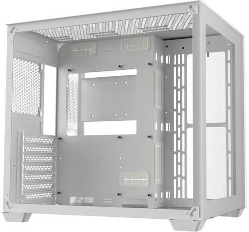 Raijintek Paean C7 TG4 Gaming Midi Tower Κουτί Υπολογιστή με Πλαϊνό Παράθυρο και RGB Φωτισμό Λευκό - Image 3