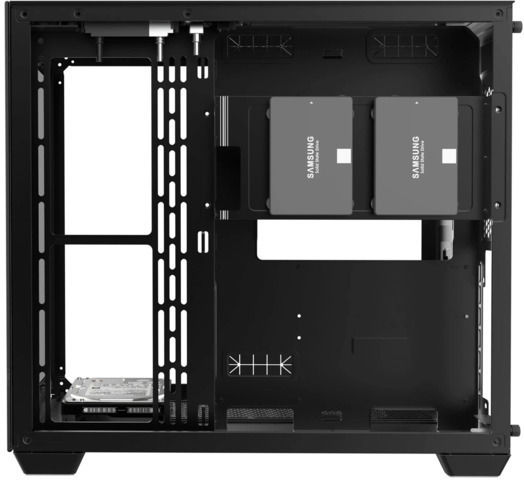 Raijintek Paean C7 TG4 Gaming Midi Tower Κουτί Υπολογιστή με Πλαϊνό Παράθυρο και RGB Φωτισμό Μαύρο - Image 2