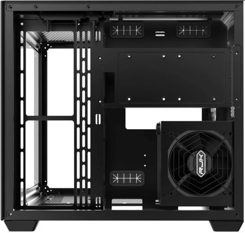 Raijintek Paean C7 TG4 Gaming Midi Tower Κουτί Υπολογιστή με Πλαϊνό Παράθυρο και RGB Φωτισμό Μαύρο - Image 3