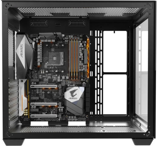 Raijintek Paean C7 TG4 Gaming Midi Tower Κουτί Υπολογιστή με Πλαϊνό Παράθυρο και RGB Φωτισμό Μαύρο - Image 5