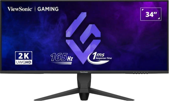 Viewsonic VX3480-2K-PRO Ultrawide VA HDR Gaming Monitor 34" QHD 3440x1440 165Hz με Χρόνο Απόκρισης 1ms GTG