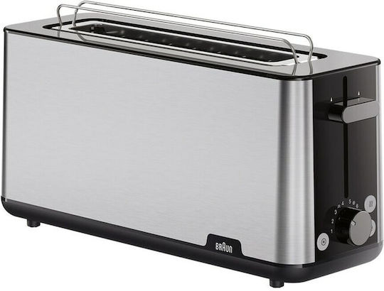 Braun Toaster HT1610BK Φρυγανιέρα 2 Θέσεων 1030W Inox - Image 2