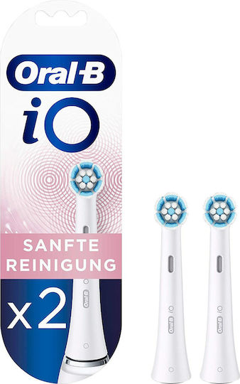 Oral-B iO Gentle Care Ανταλλακτικές Κεφαλές για Ηλεκτρική Οδοντόβουρτσα 2τμχ - Image 3